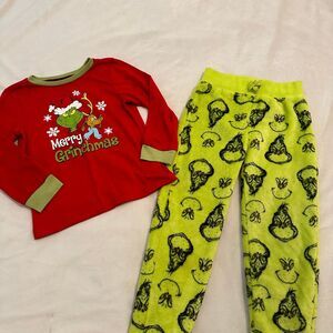 Christmas Grinch PJs Size 4/5